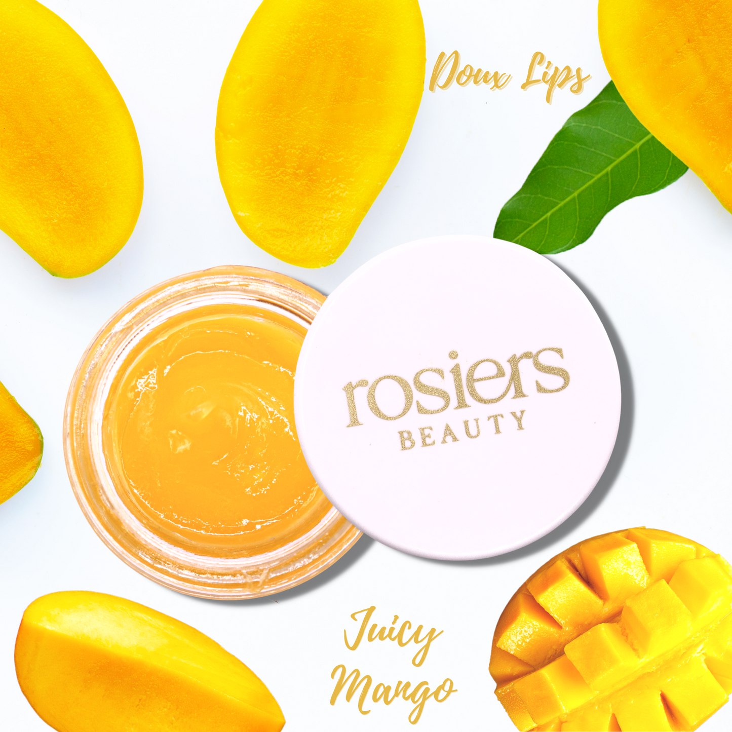 JUICY MANGO           -   Hydrating Lip Balm - Rosiers Beauty