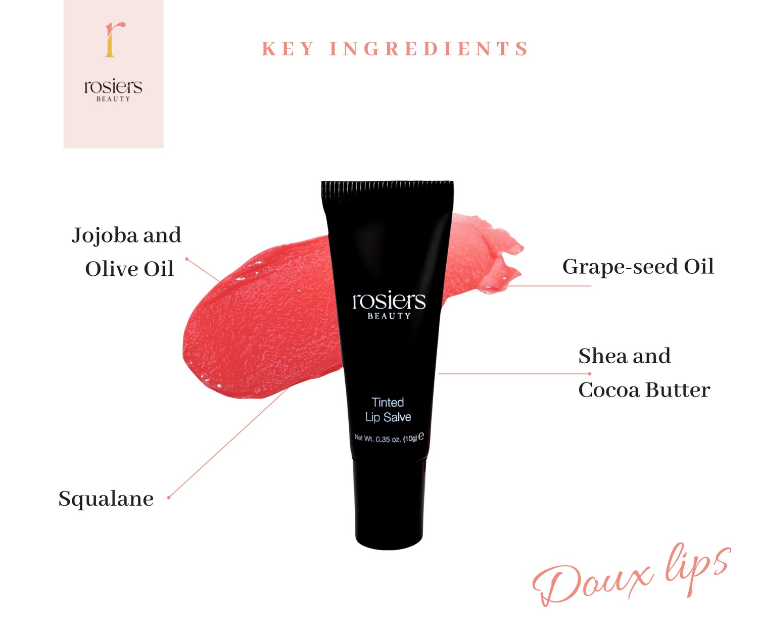 FEFI       - Tinted Lip Salve - Rosiers Beauty